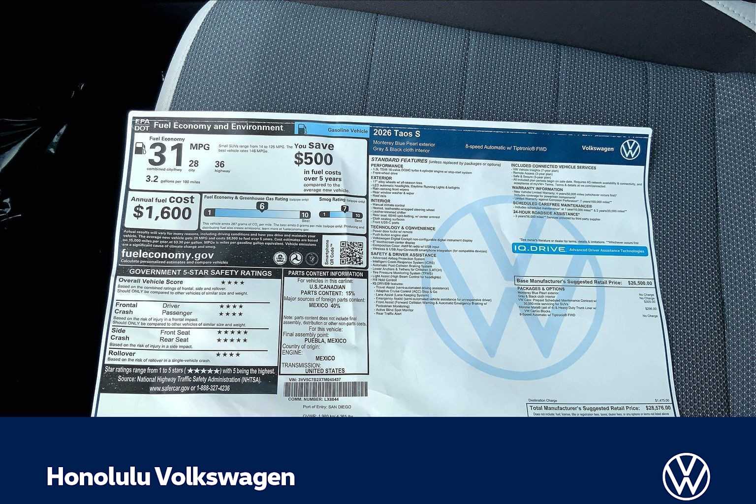 Thumbnail: 2026 Volkswagen Taos - 23