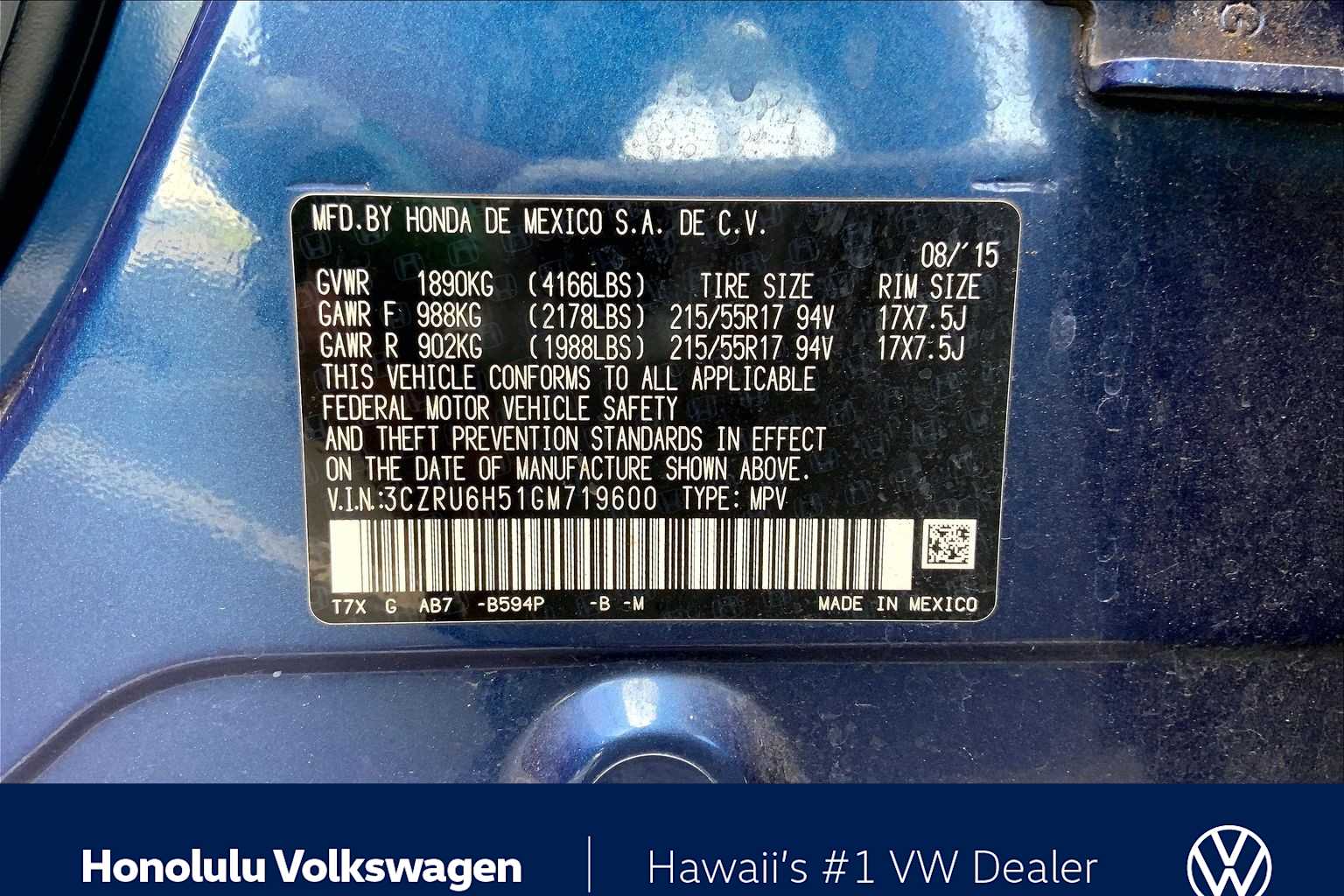 Thumbnail: 2016 Honda HR-V - 19