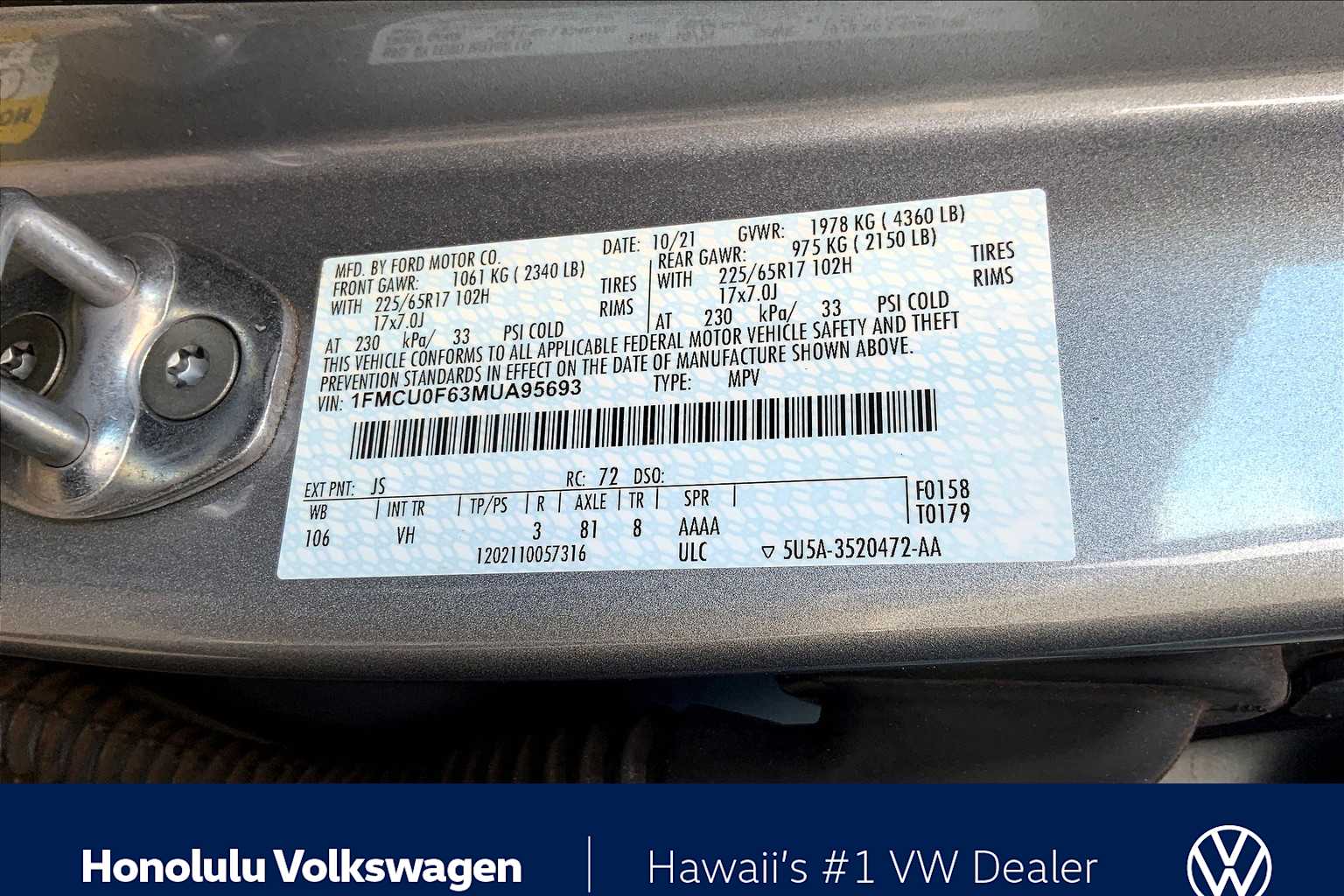 Thumbnail: 2021 Ford Escape - 19