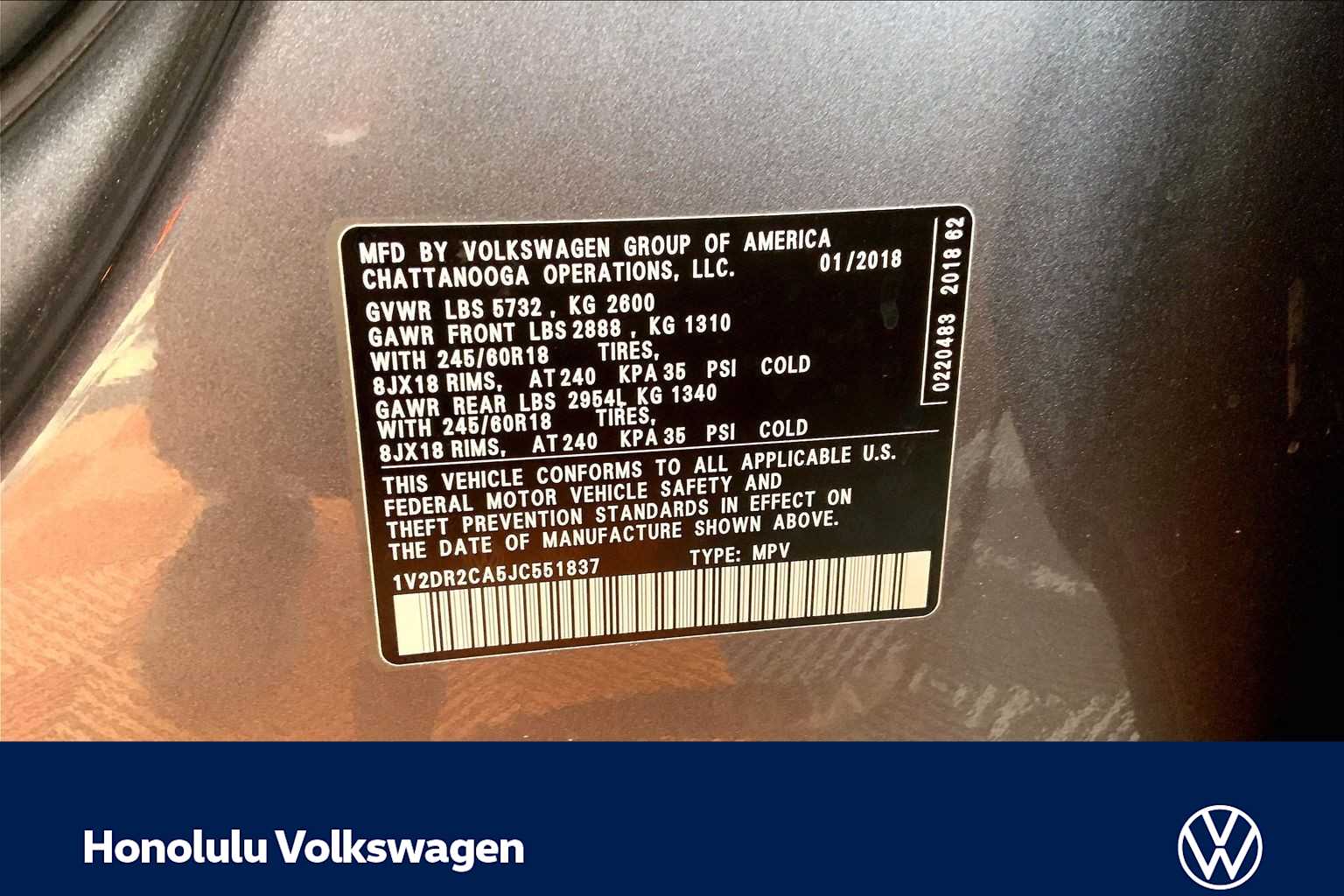 Thumbnail: 2018 Volkswagen Atlas - 20