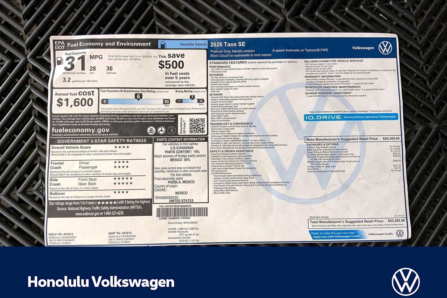 Thumbnail: 2026 Volkswagen Taos - 23