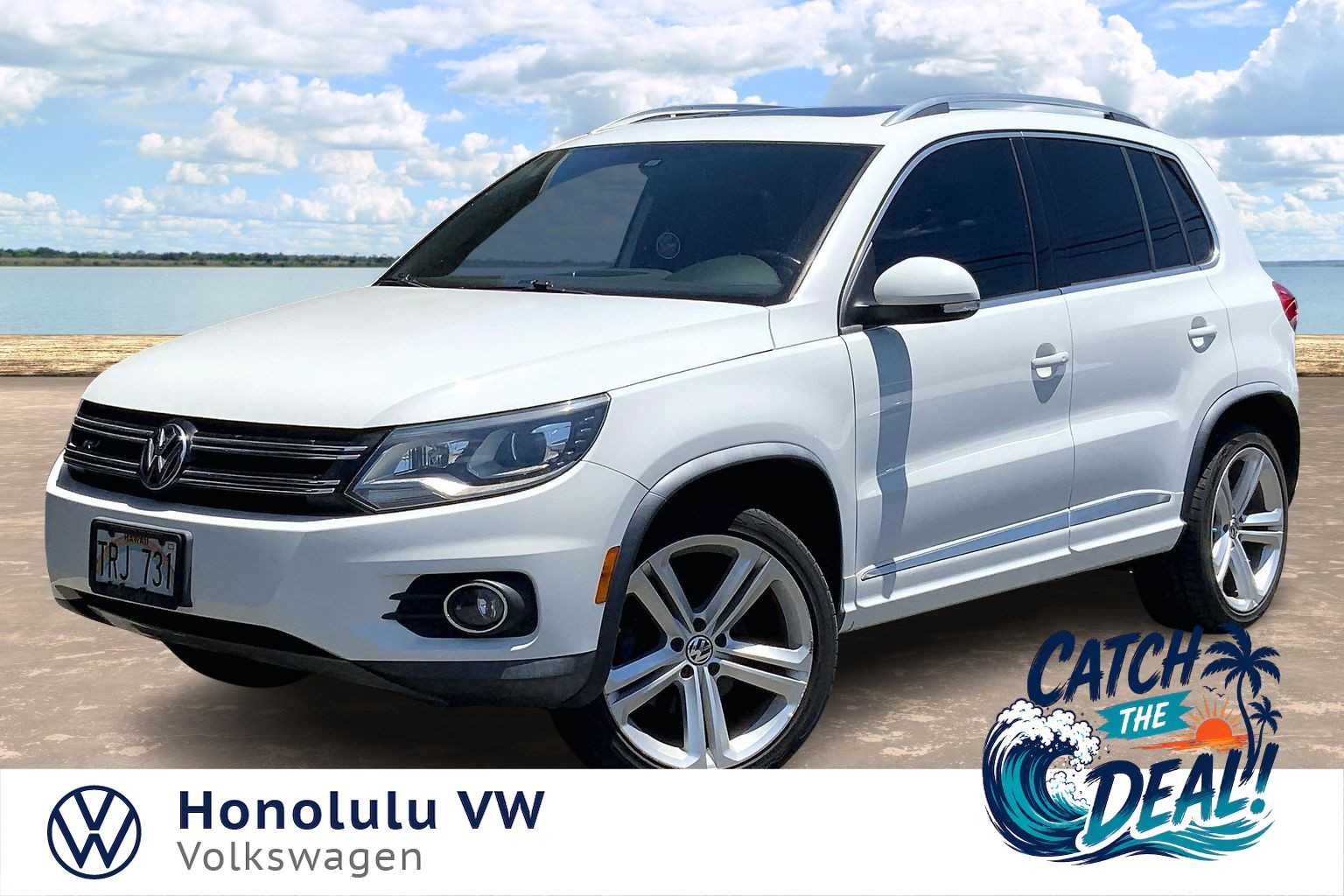 Used 2015 Volkswagen Tiguan R-Line with VIN WVGAV7AX7FW040670 for sale in Honolulu, HI
