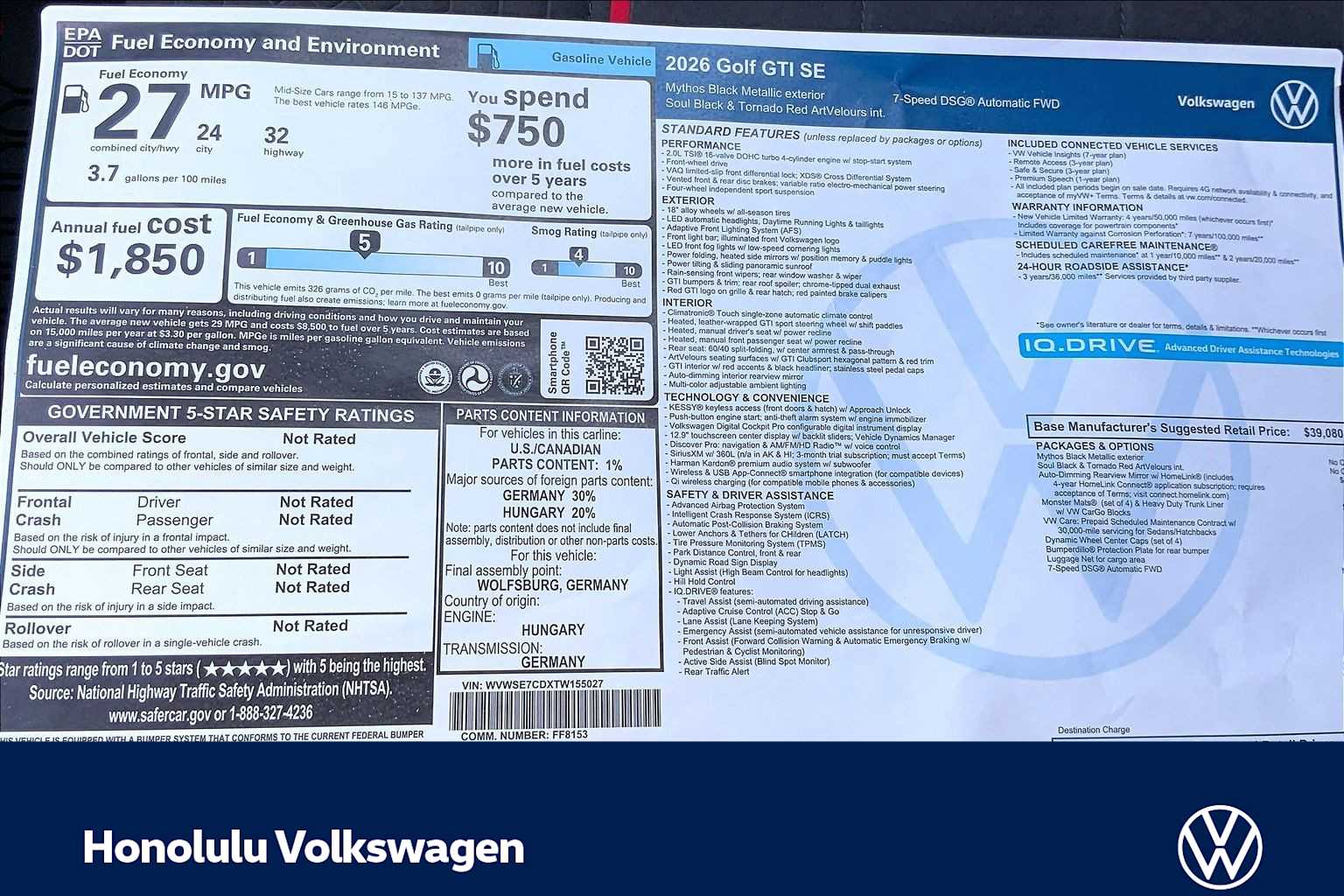 Thumbnail: 2026 Volkswagen Golf - 23