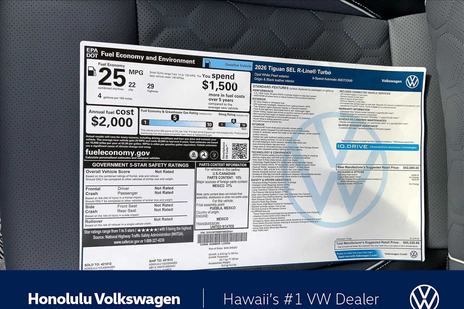 Thumbnail: 2026 Volkswagen Tiguan - 23