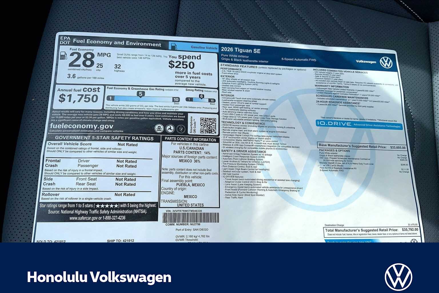 Thumbnail: 2026 Volkswagen Tiguan - 23