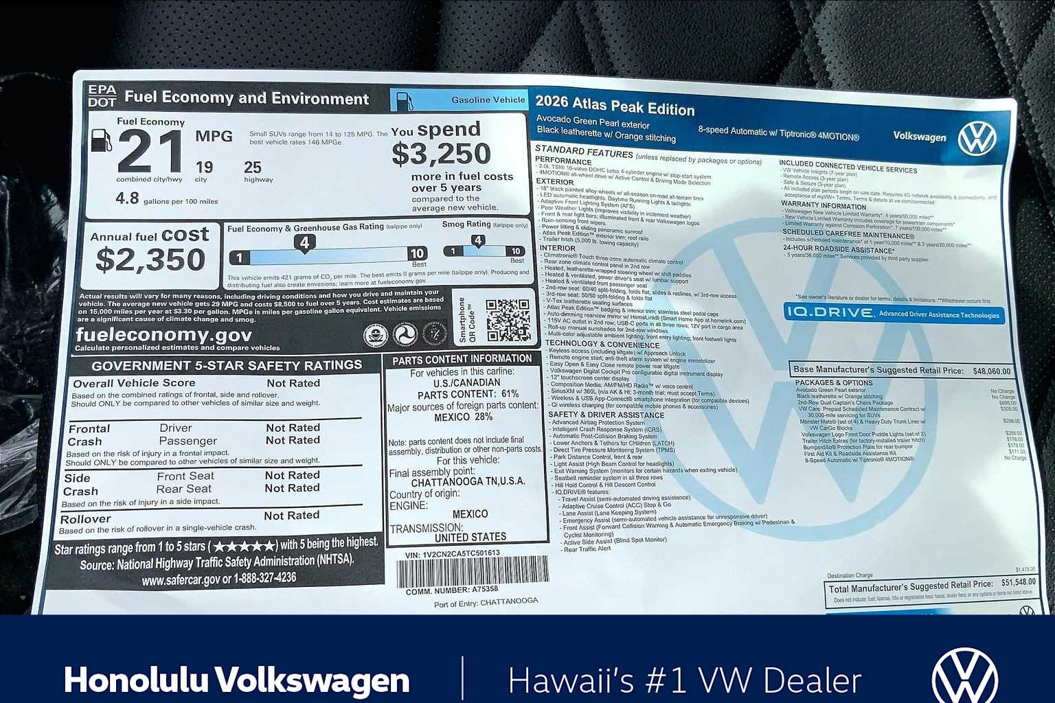 Thumbnail: 2026 Volkswagen Atlas - 23