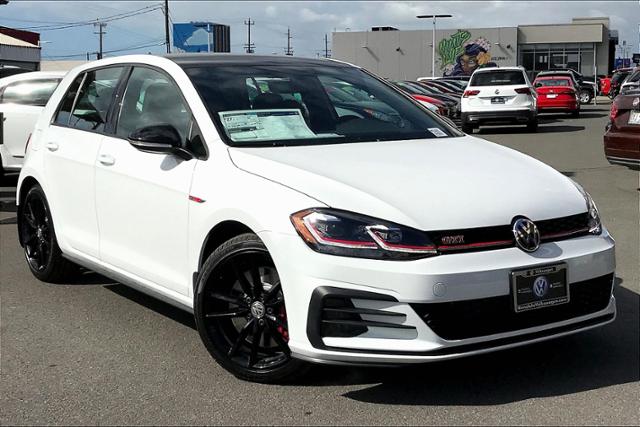 New 21 Volkswagen Golf Gti Hatchback 2 0t Se Pure White For Sale Medford Or Lithia Motors Stock Mm