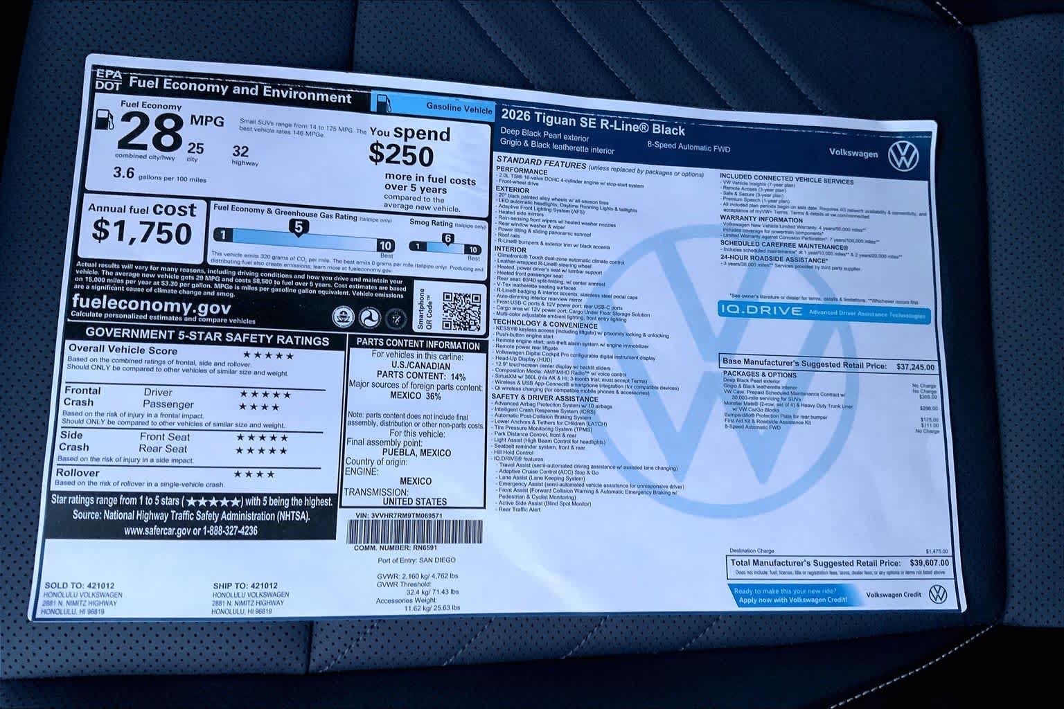 Thumbnail: 2026 Volkswagen Tiguan - 23