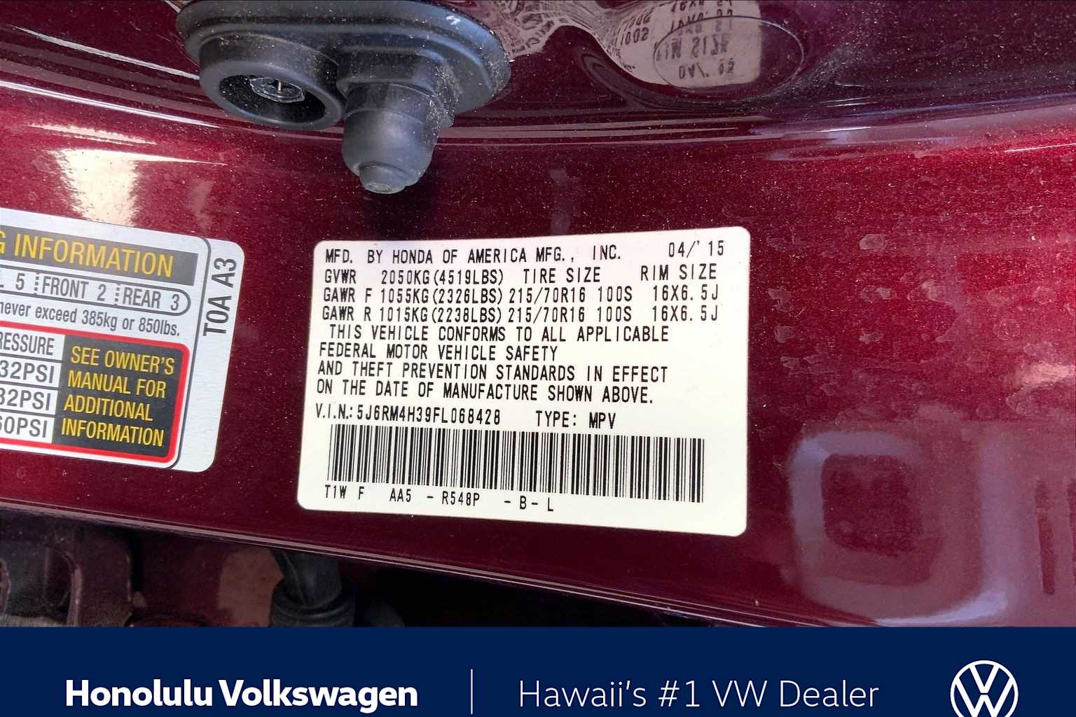 Thumbnail: 2015 Honda CR-V - 19