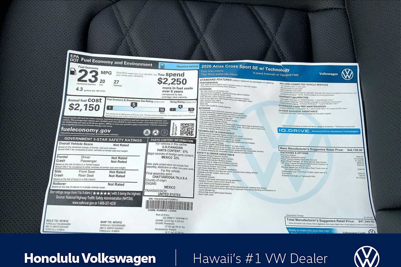 Thumbnail: 2026 Volkswagen Atlas - 23