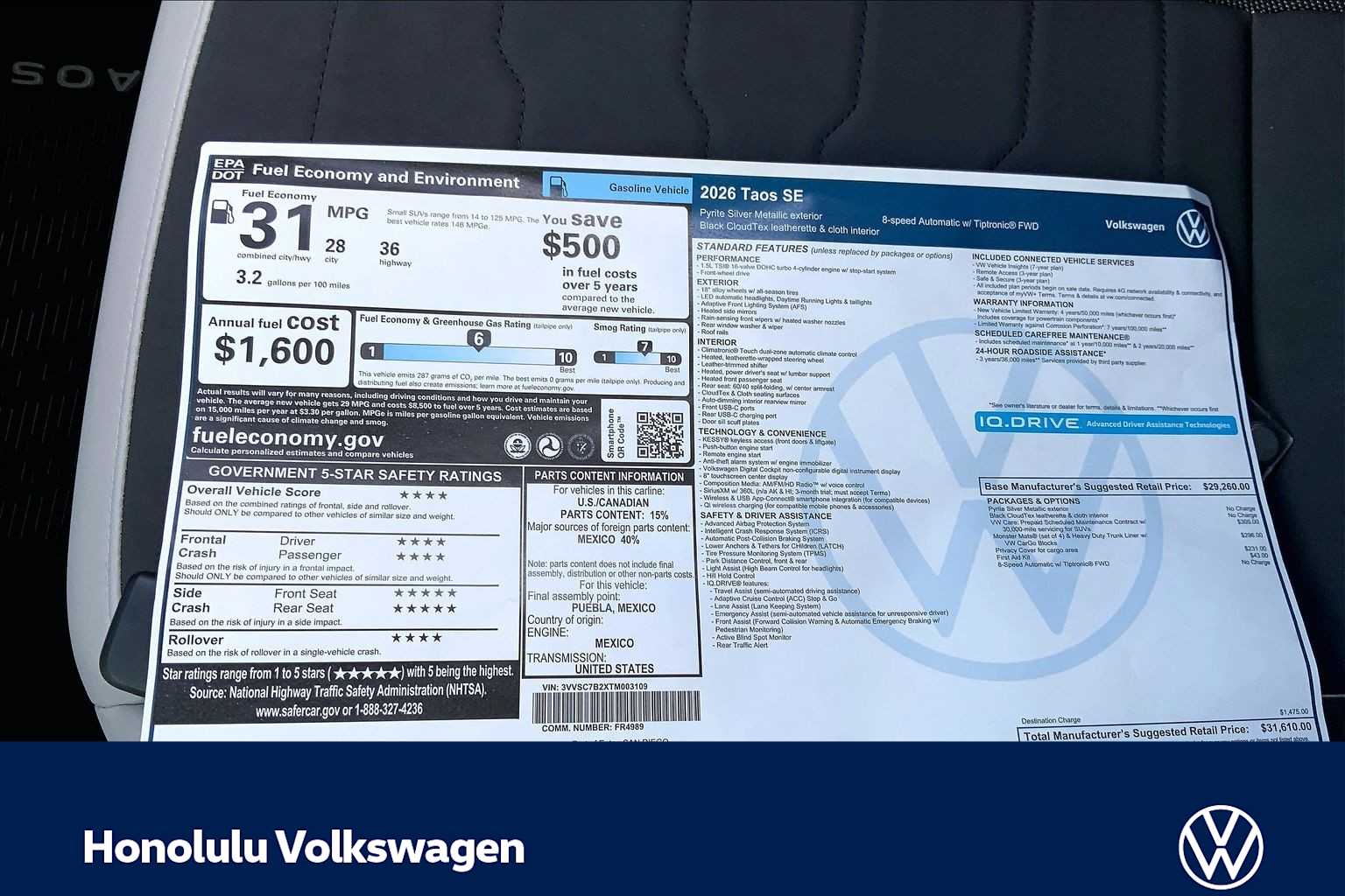 Thumbnail: 2026 Volkswagen Taos - 23