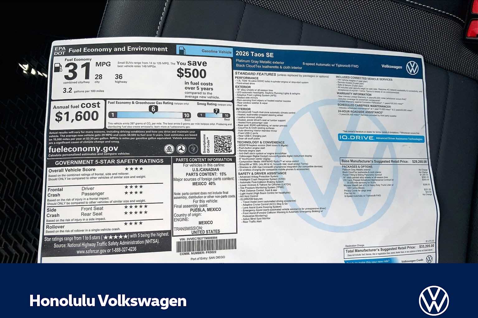 Thumbnail: 2026 Volkswagen Taos - 23