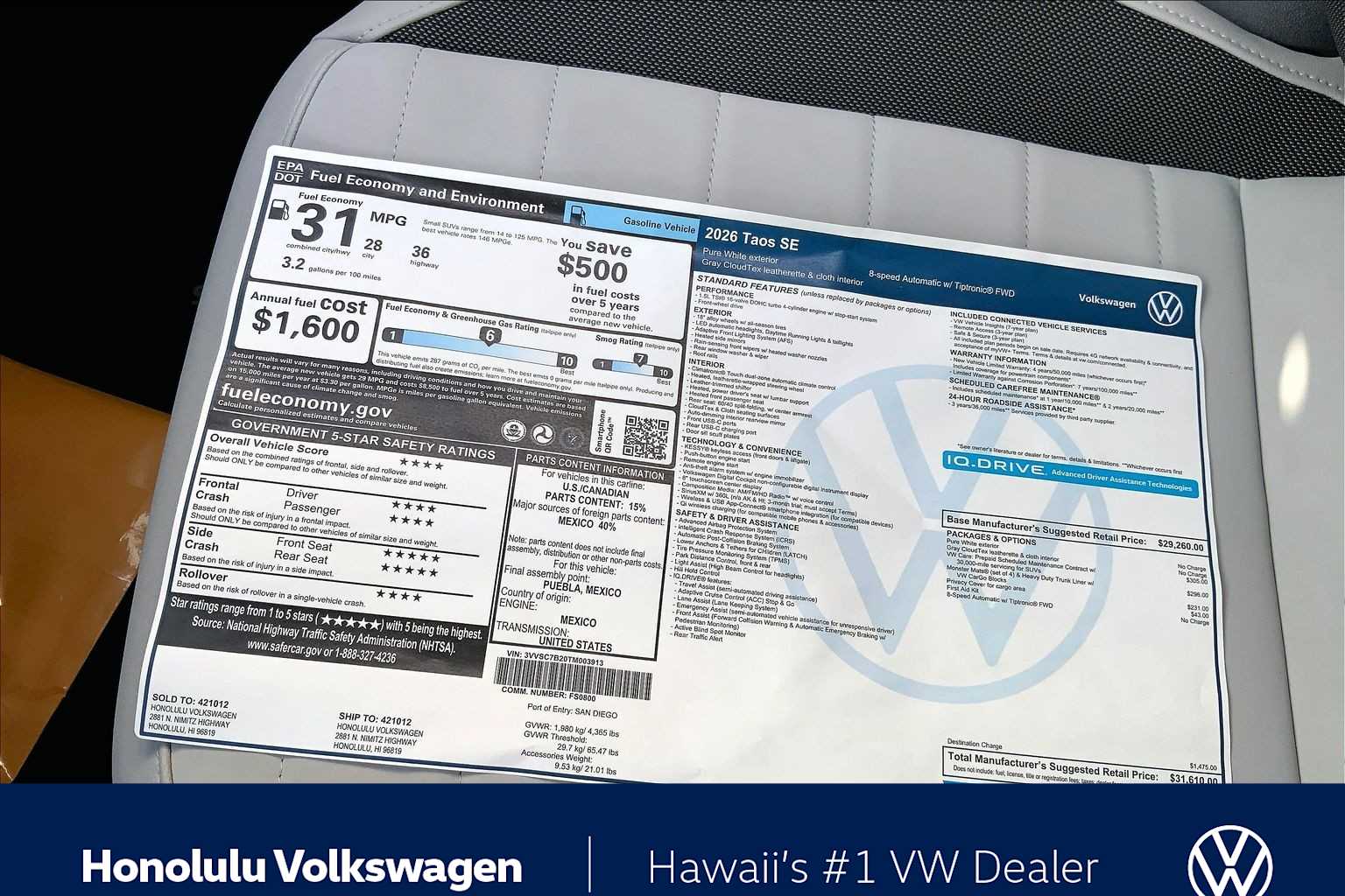 Thumbnail: 2026 Volkswagen Taos - 23