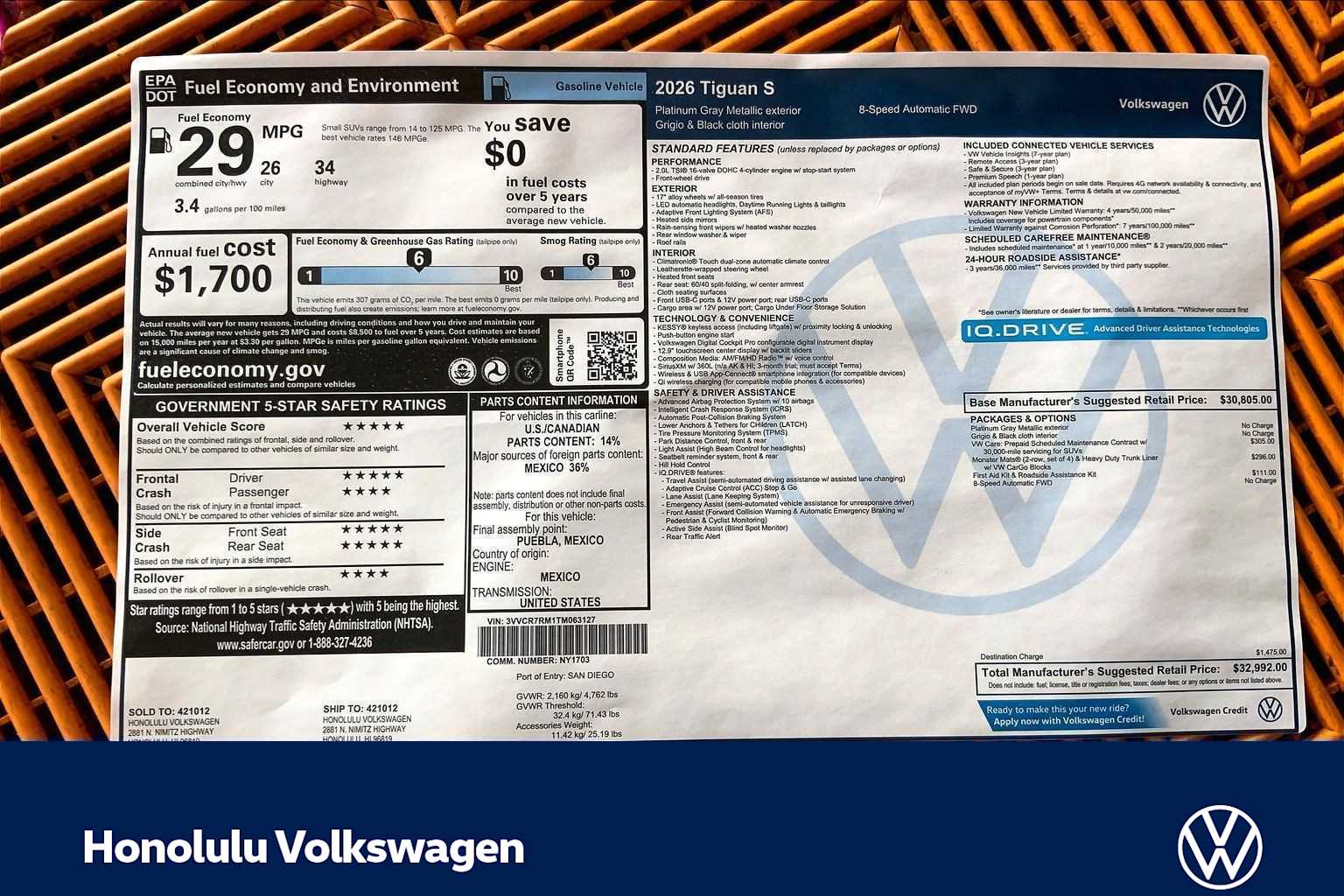 Thumbnail: 2026 Volkswagen Tiguan - 23