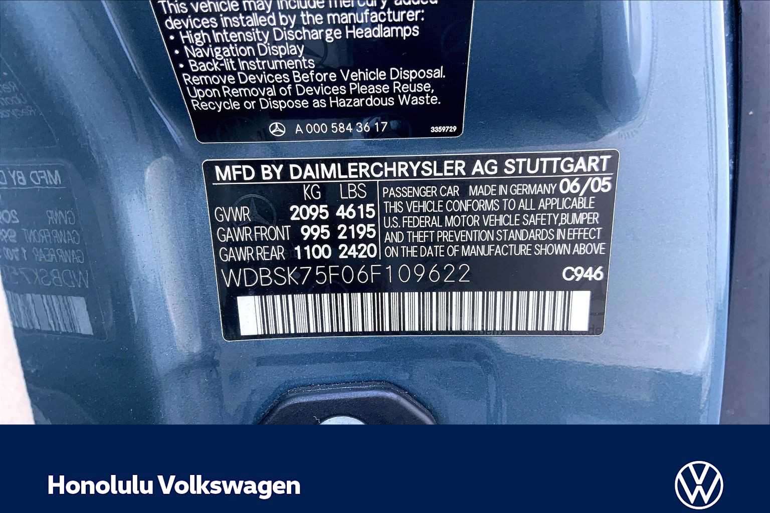 Thumbnail: 2006 Mercedes-Benz SL-Class - 19