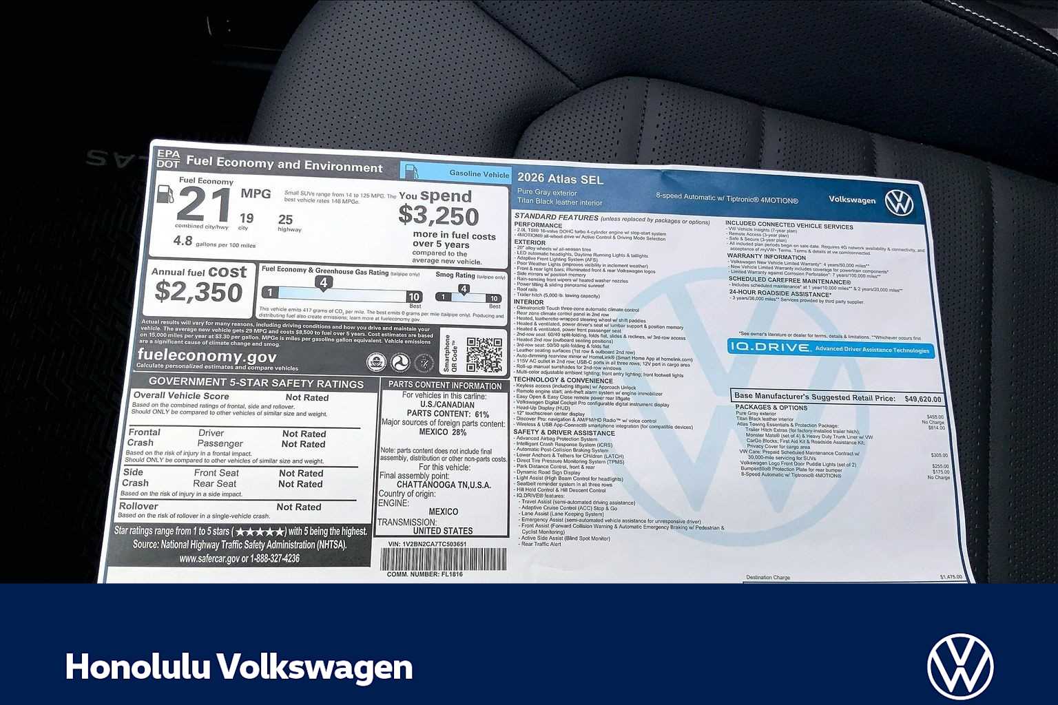 Thumbnail: 2026 Volkswagen Atlas - 23