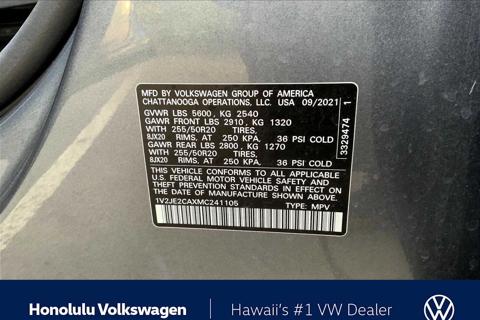 Thumbnail: 2021 Volkswagen Atlas - 19