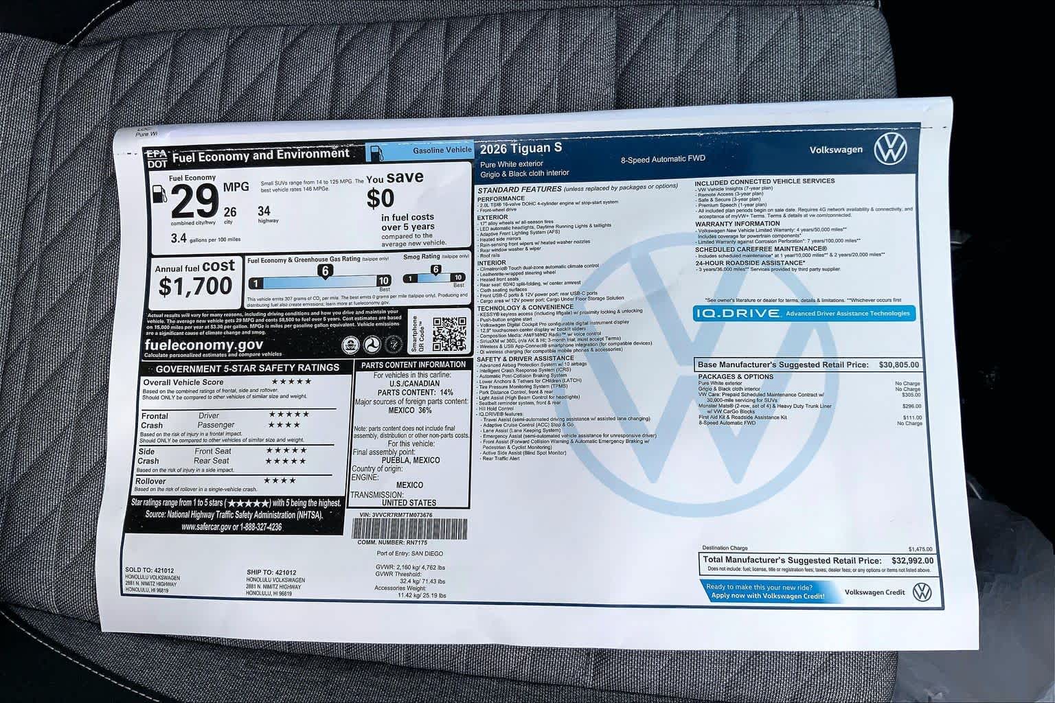 Thumbnail: 2026 Volkswagen Tiguan - 23
