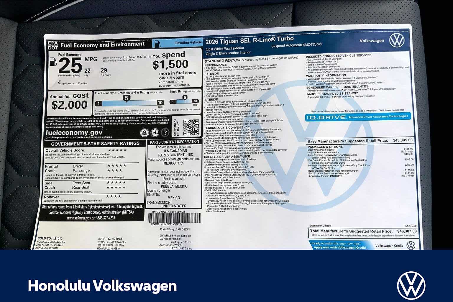 Thumbnail: 2026 Volkswagen Tiguan - 23