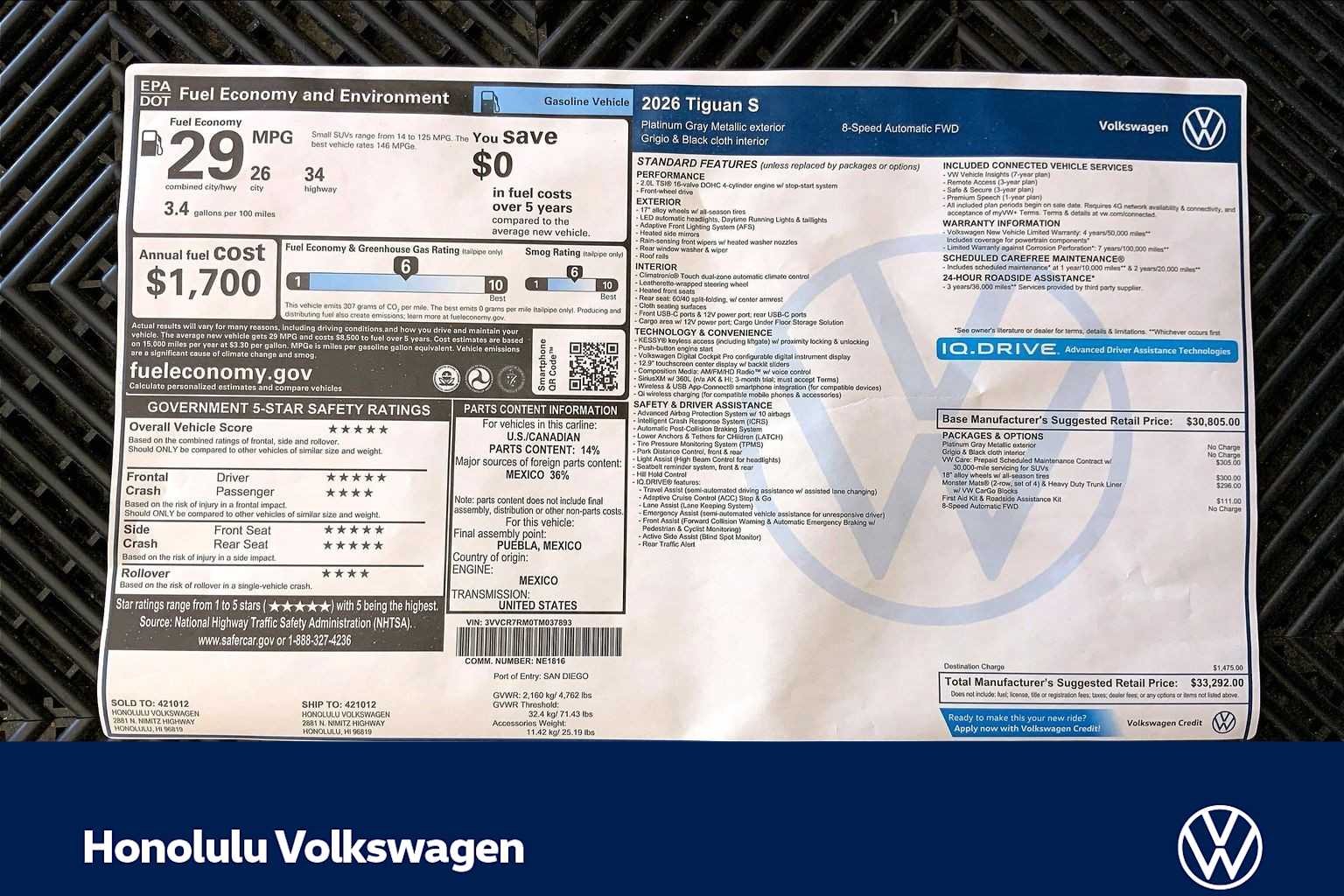 Thumbnail: 2026 Volkswagen Tiguan - 23