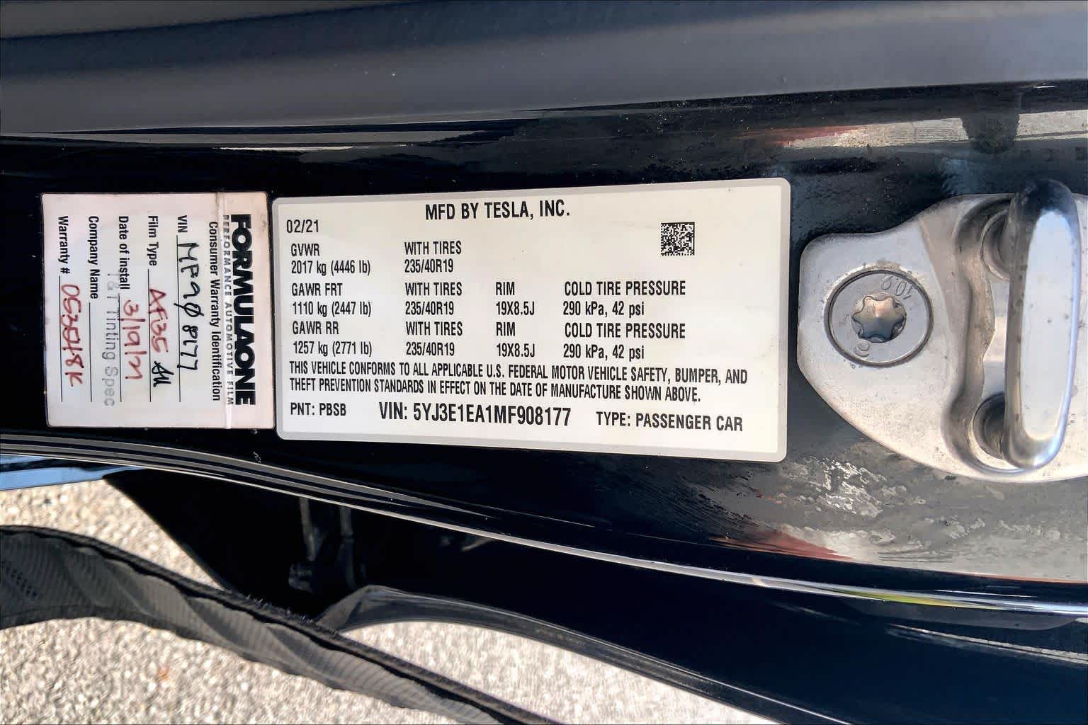 Thumbnail: 2021 Tesla Model 3 - 20