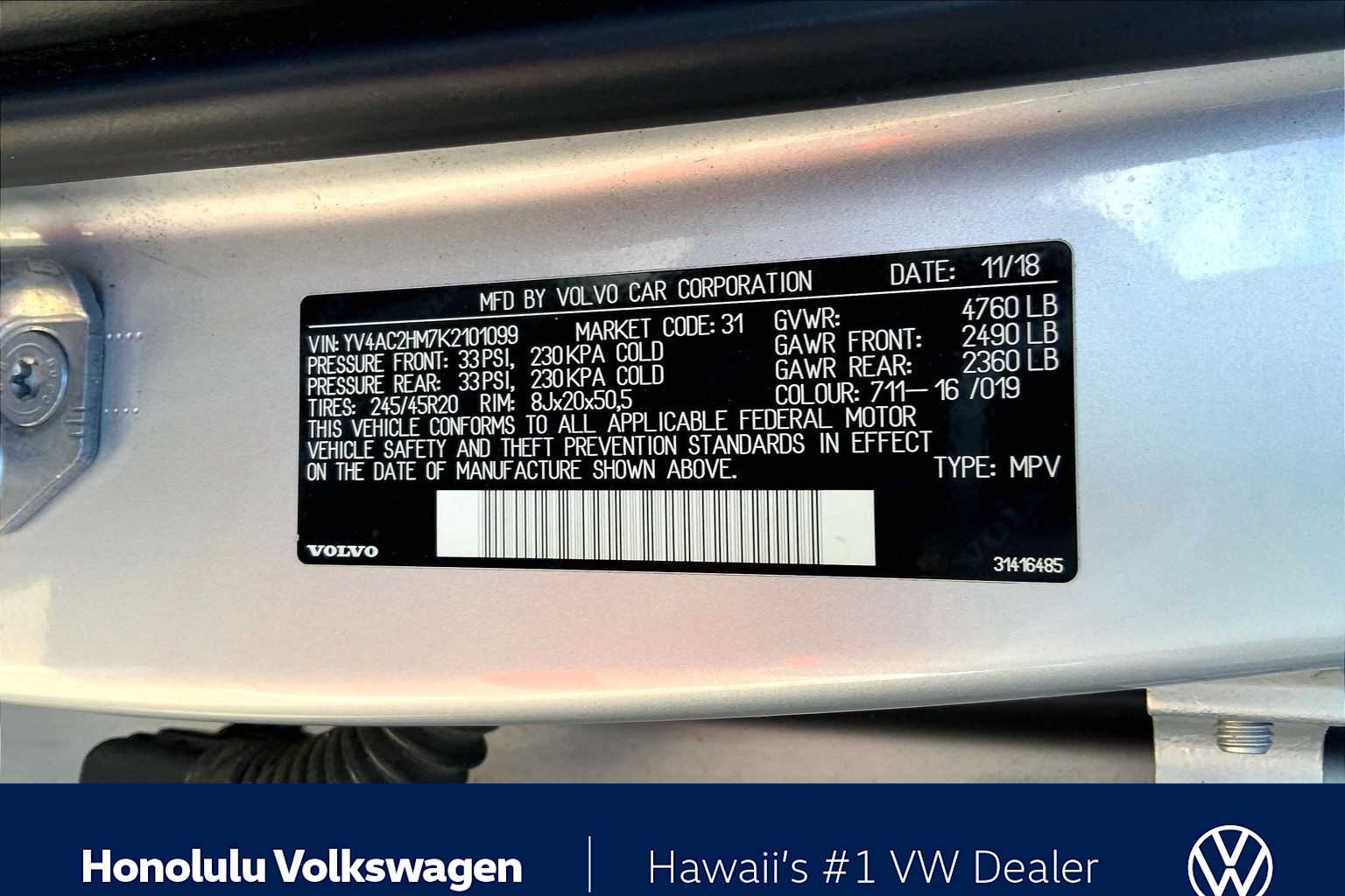 Thumbnail: 2019 Volvo XC40 - 19