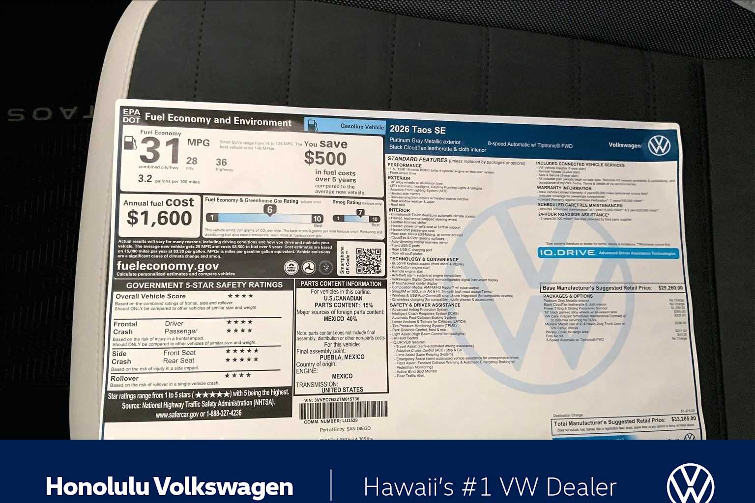 Thumbnail: 2026 Volkswagen Taos - 23