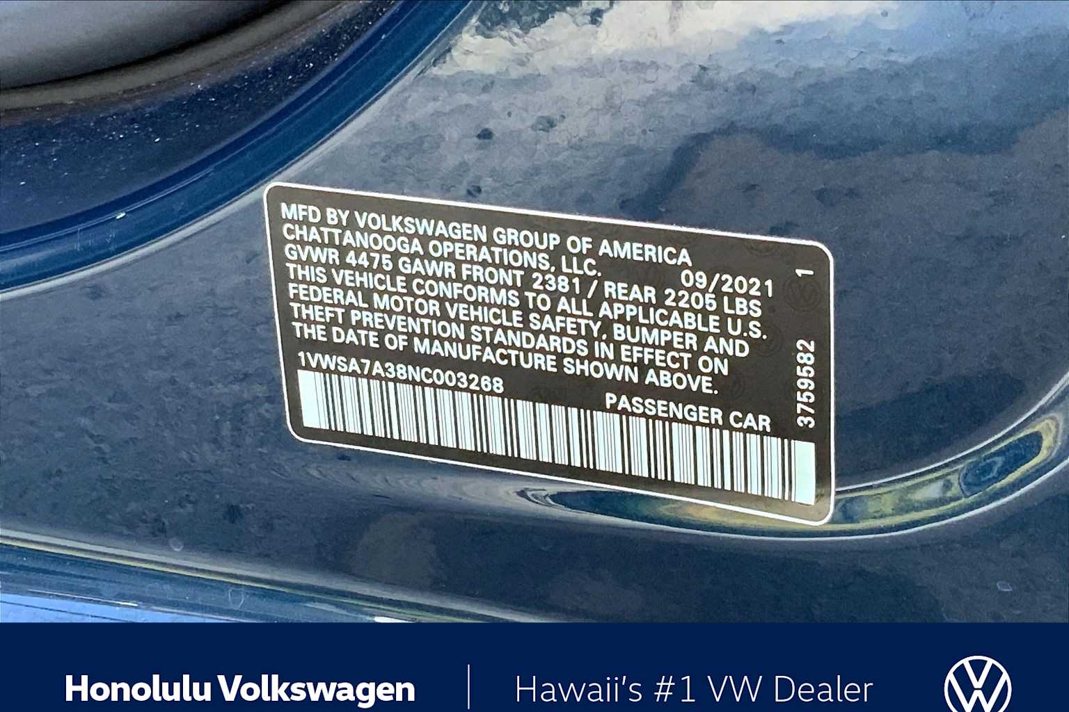 Thumbnail: 2022 Volkswagen Passat - 19