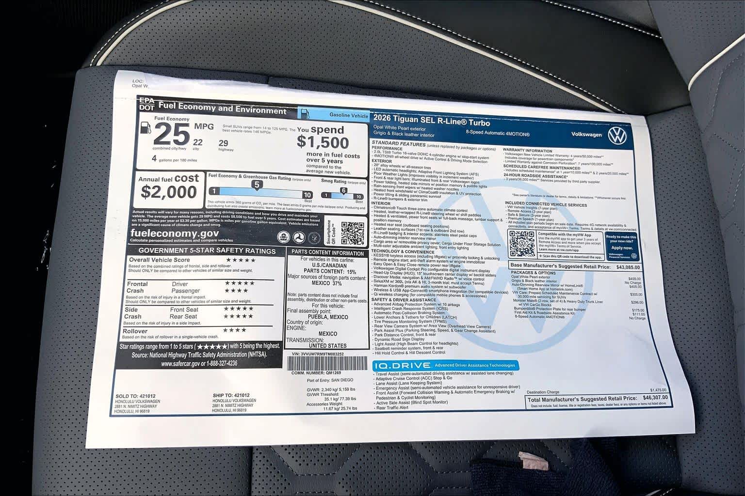Thumbnail: 2026 Volkswagen Tiguan - 23