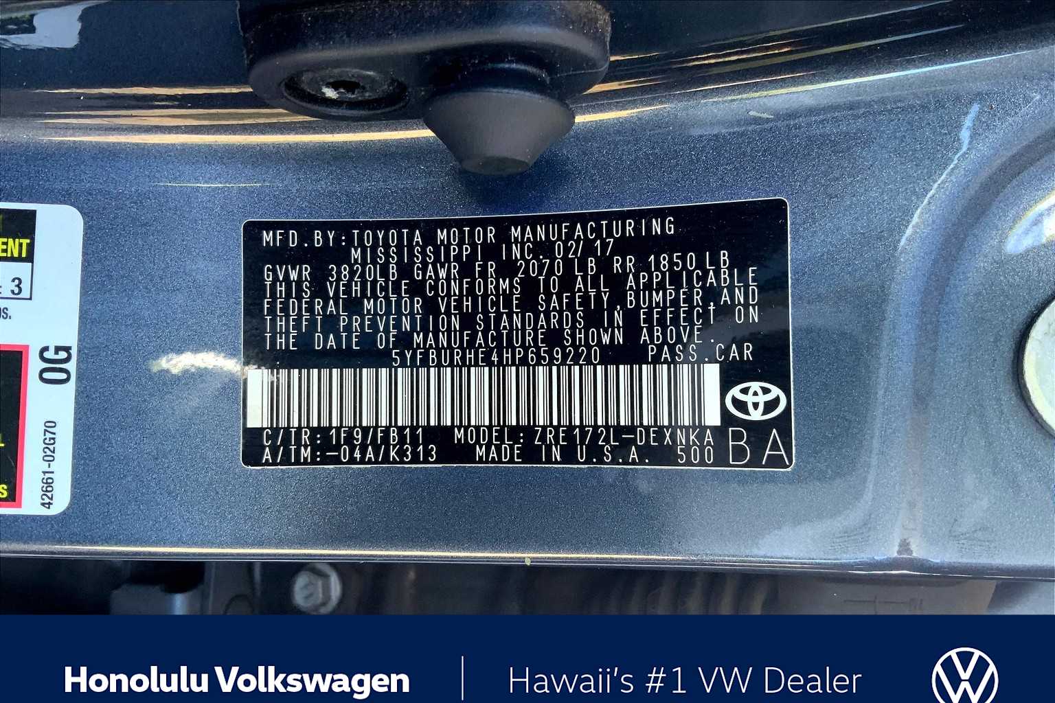 Thumbnail: 2017 Toyota Corolla - 18