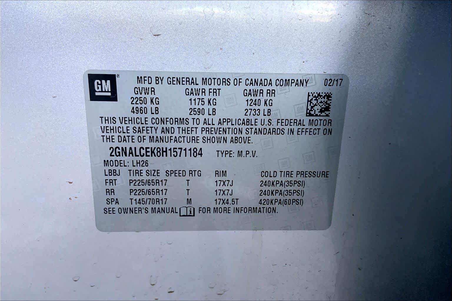 Thumbnail: 2017 Chevrolet Equinox - 20