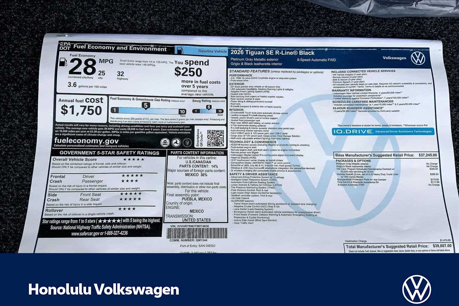 Thumbnail: 2026 Volkswagen Tiguan - 23