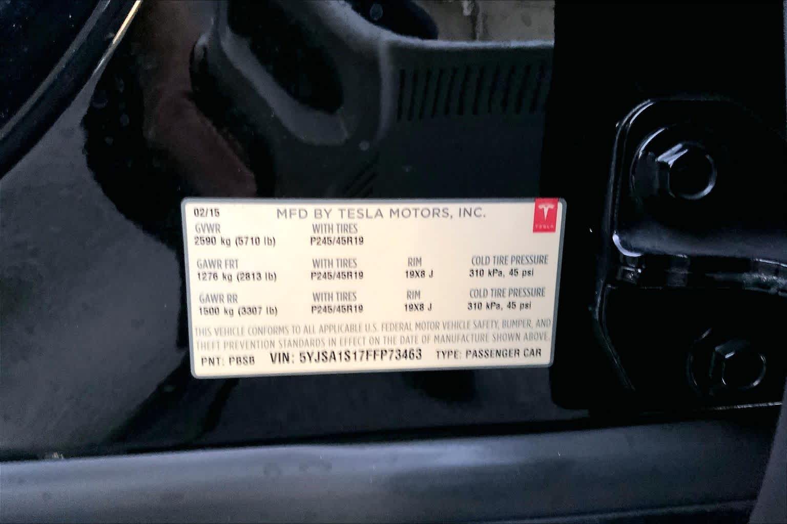 Thumbnail: 2015 Tesla Model S - 20