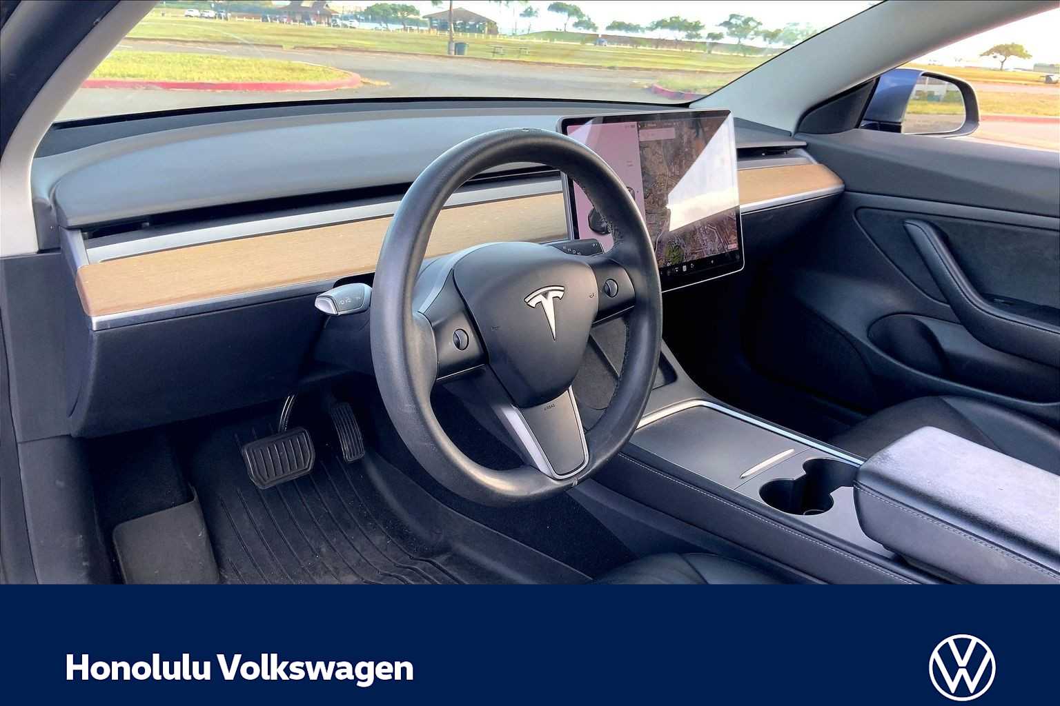 Used 2021 Tesla Model 3 Base with VIN 5YJ3E1EA6MF851099 for sale in Honolulu, HI