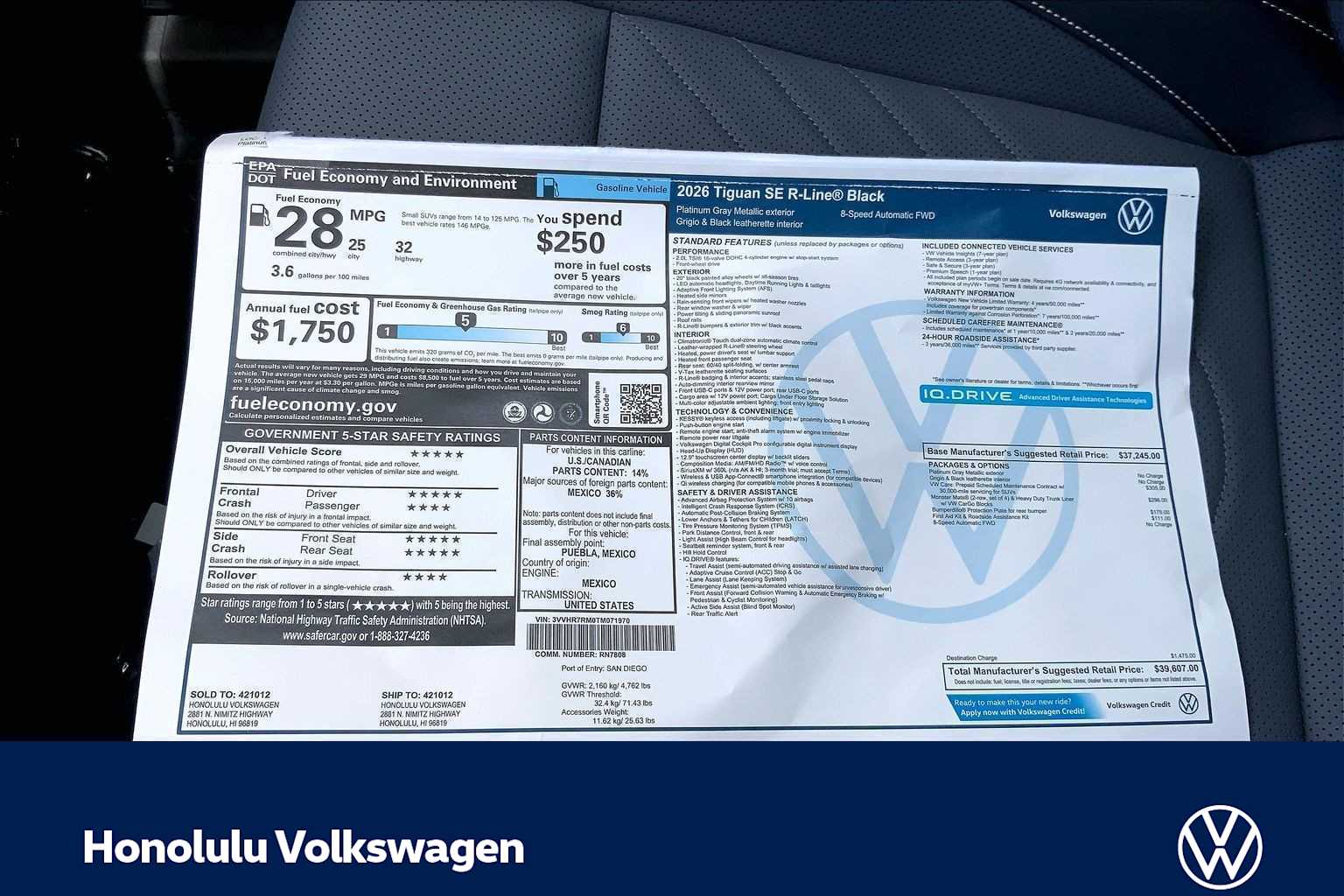 Thumbnail: 2026 Volkswagen Tiguan - 23