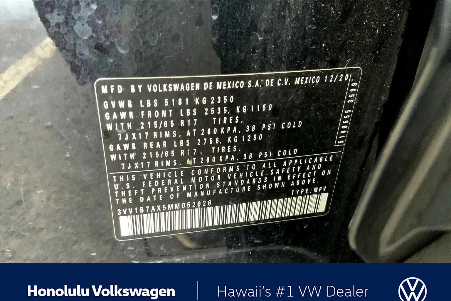 Thumbnail: 2021 Volkswagen Tiguan - 19