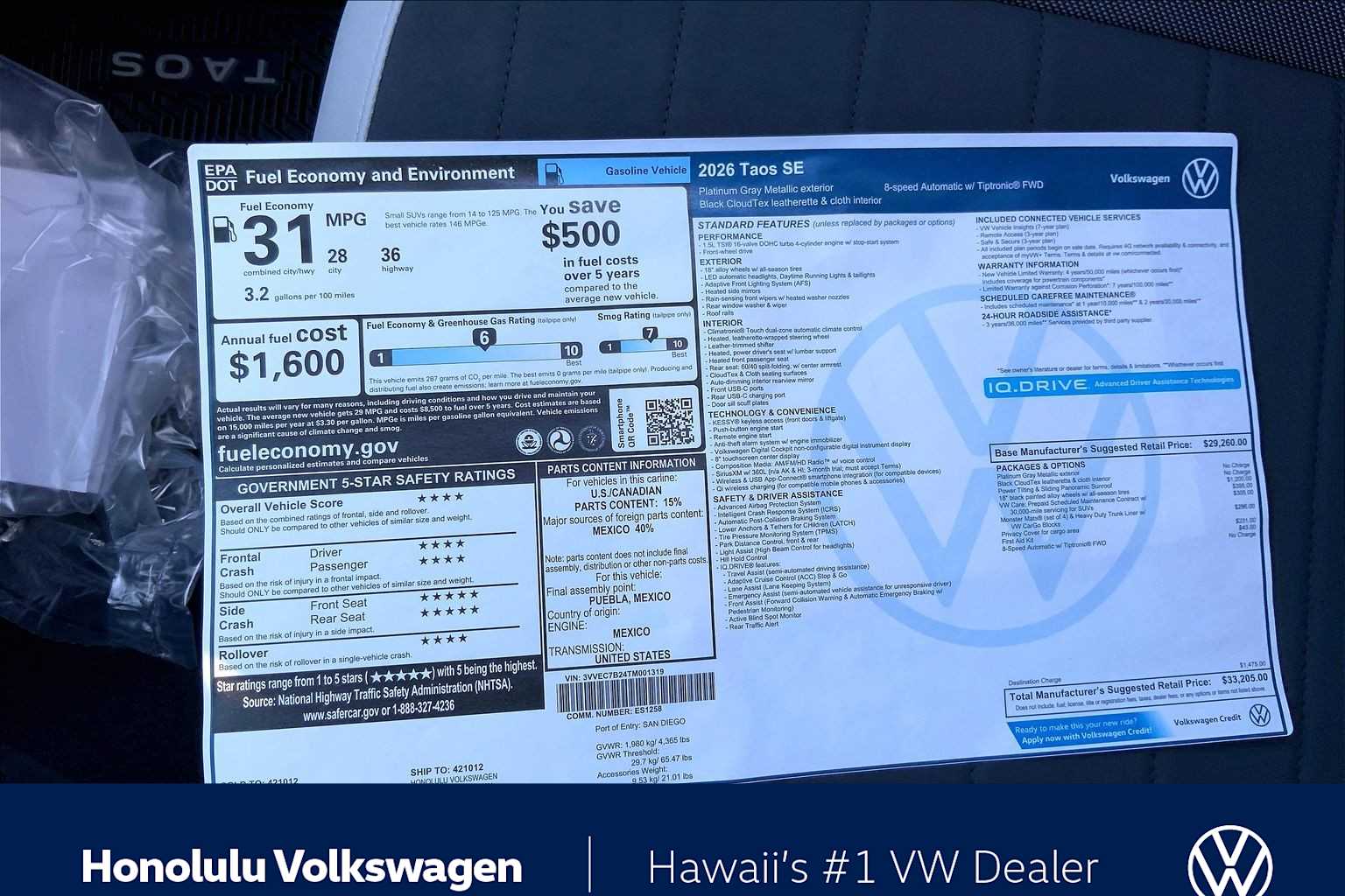 Thumbnail: 2026 Volkswagen Taos - 23