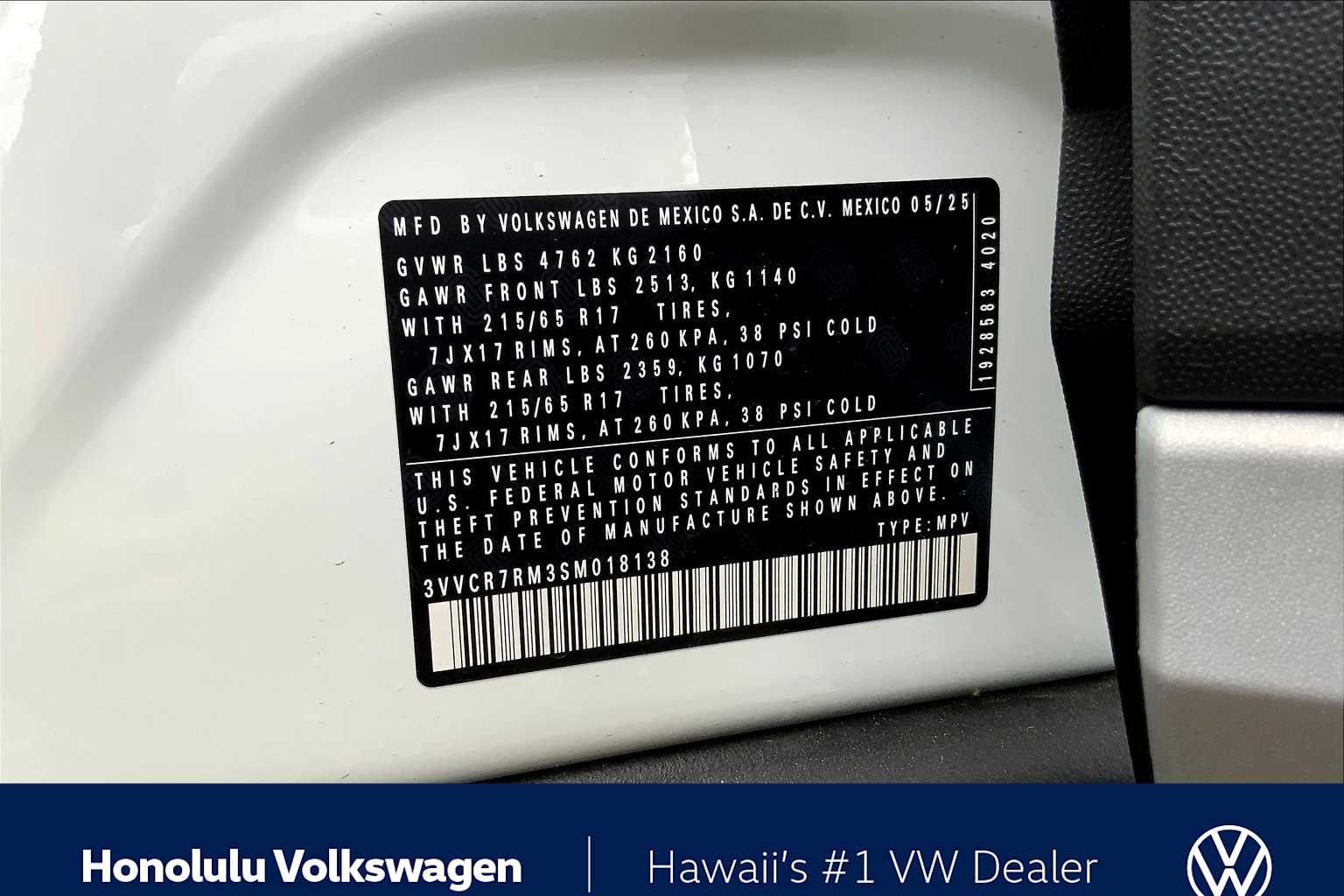 Thumbnail: 2025 Volkswagen Tiguan - 22