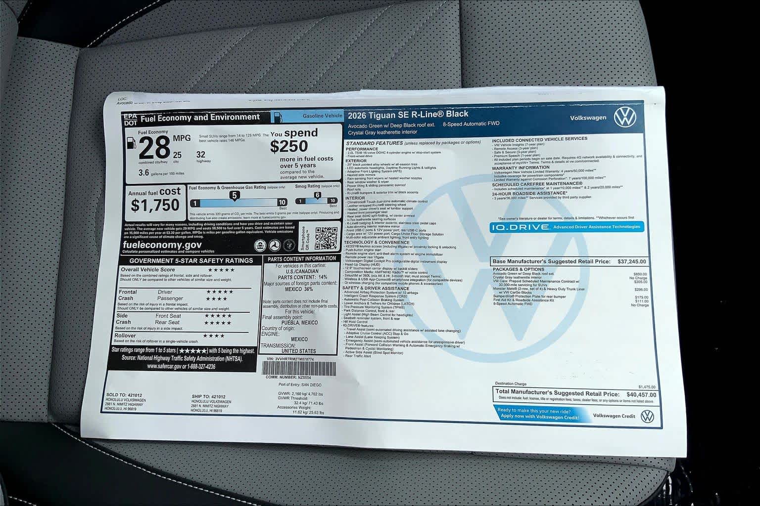 Thumbnail: 2026 Volkswagen Tiguan - 23
