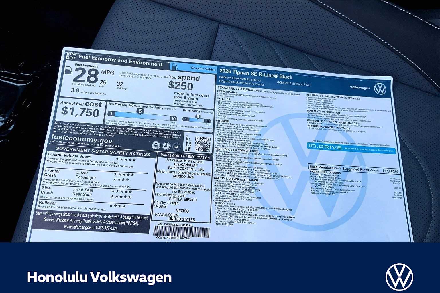 Thumbnail: 2026 Volkswagen Tiguan - 23