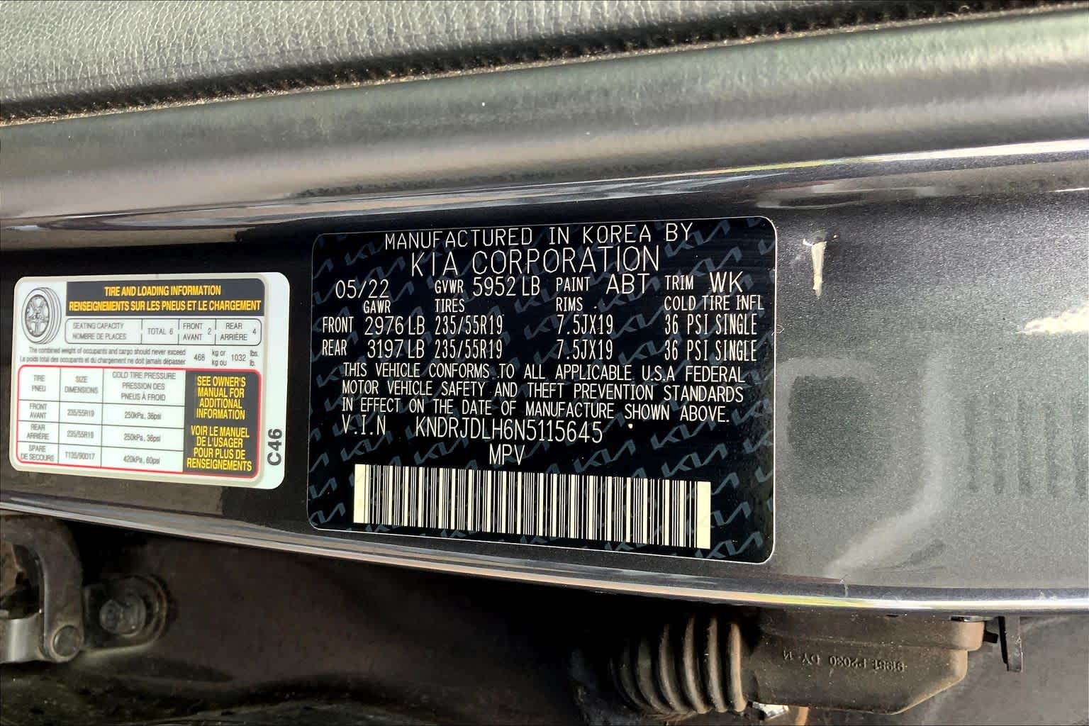 Thumbnail: 2022 Kia Sorento - 19