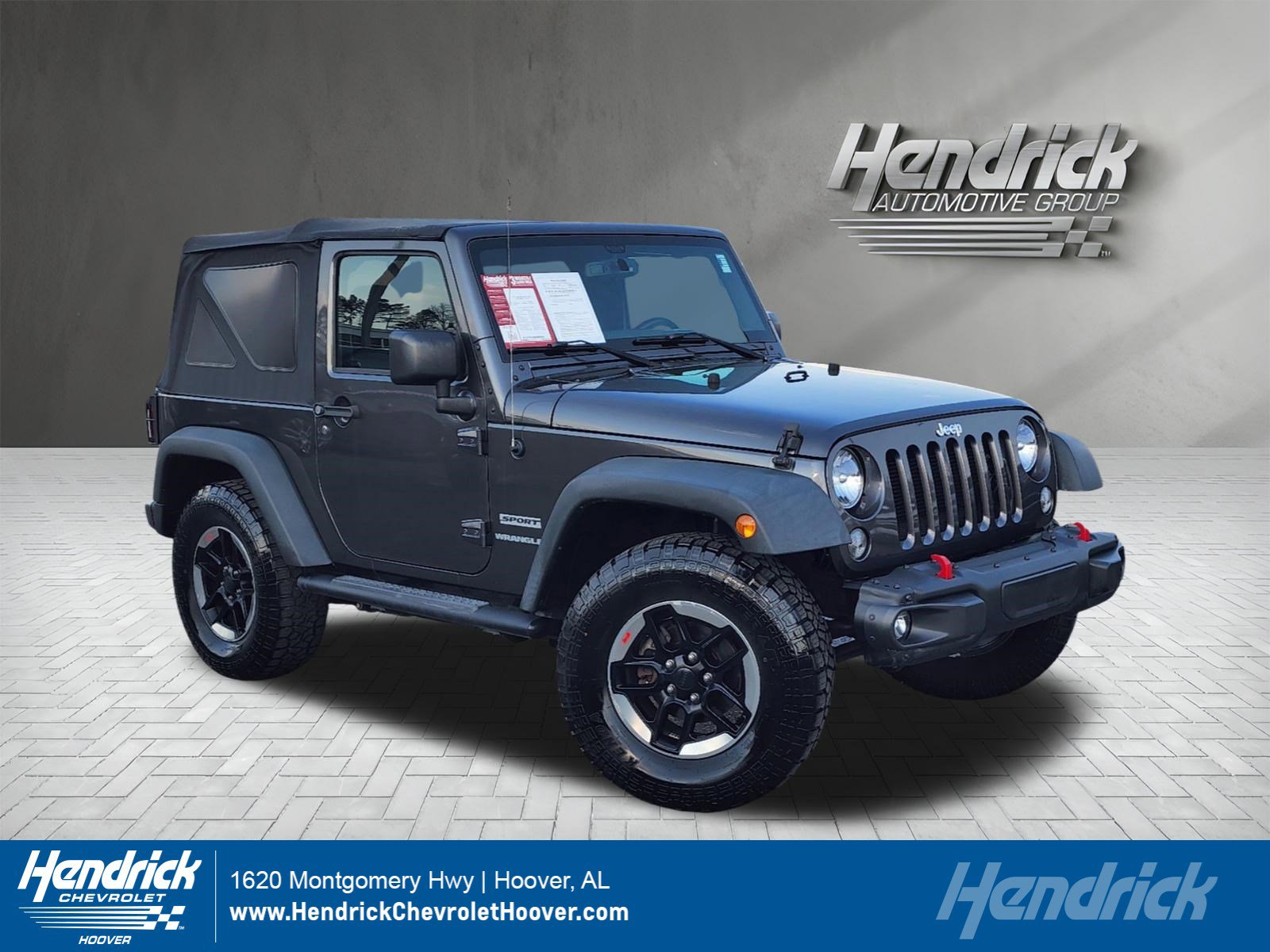 Used 2017 Jeep Wrangler For Sale in Hoover, AL VIN: 1C4AJWAG2HL504933 |  Hendrick Automotive Group