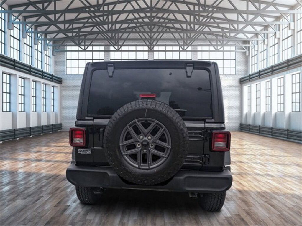 Used Black Clearcoat 2024 Jeep Wrangler Sport S For Sale in Moncks