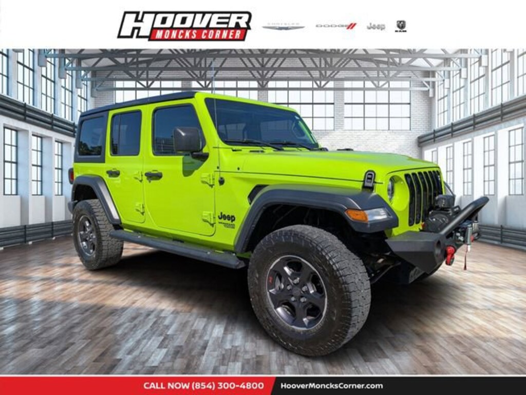 Used 2021 Jeep Wrangler Unlimited Sport SUV