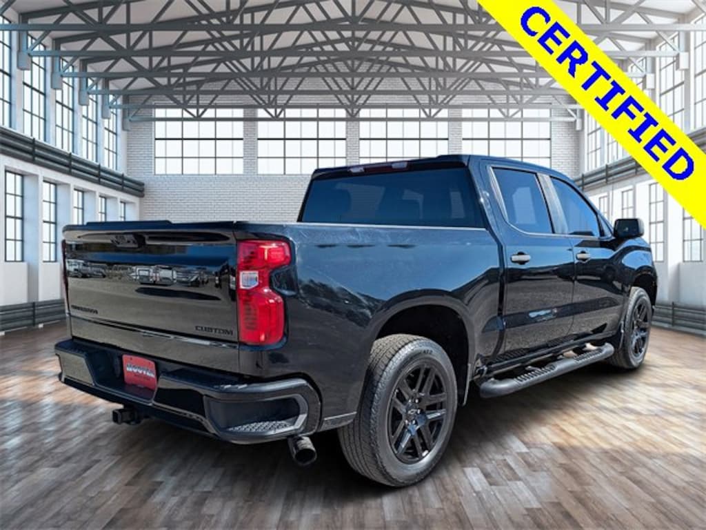 Used 2024 Chevrolet Silverado 1500 Custom Truck Crew Cab