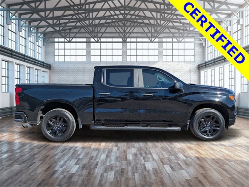 Used 2024 Chevrolet Silverado 1500 Custom Truck Crew Cab