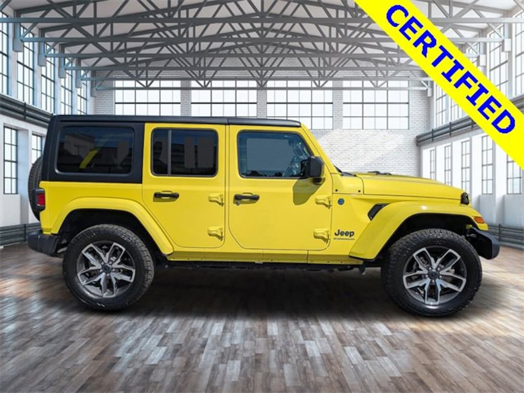 Used 2024 Jeep Wrangler 4xe Sport SUV