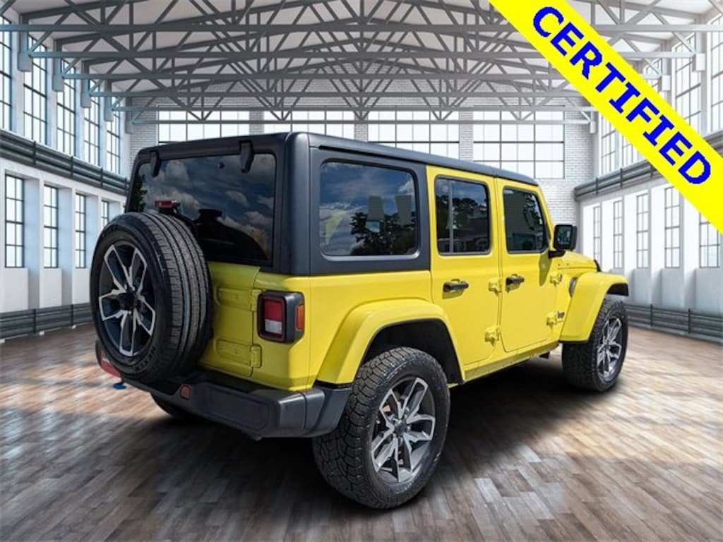 Used 2024 Jeep Wrangler 4xe Sport SUV