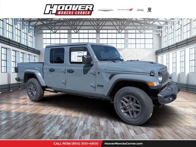 New Anvil Clearcoat 2025 Jeep Gladiator Sport S For Sale | Moncks