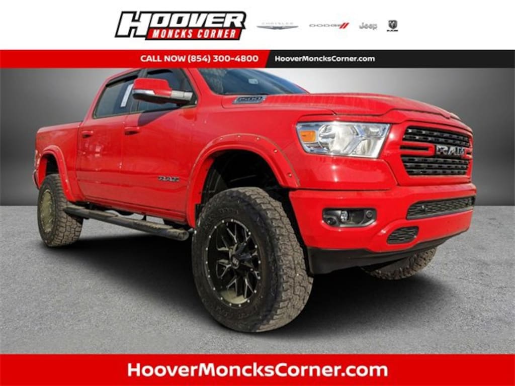 New Flame Red Clearcoat 2022 Ram 1500 Big Horn For Sale Moncks Corner